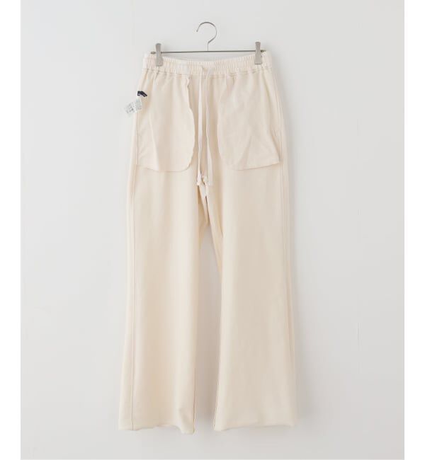 FRAMeWORK「ウェットオゾン加工インレーセミフレアパンツ」|スラックス|