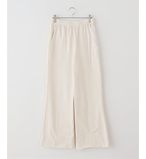 FRAMeWORK「ウェットオゾン加工インレーセミフレアパンツ」|スラックス|