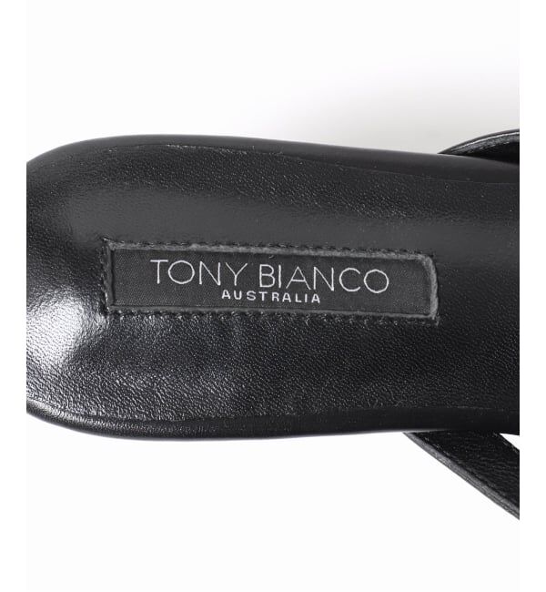 NOBLE「《予約》TONY BIANCO/トニービアンコ トングヒールサンダル」|サンダル|