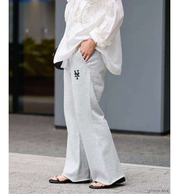 FRAMeWORK「≪予約≫MEAN MACHINE AGE MLB 別注SLACKS SWEATパンツ」|その他|