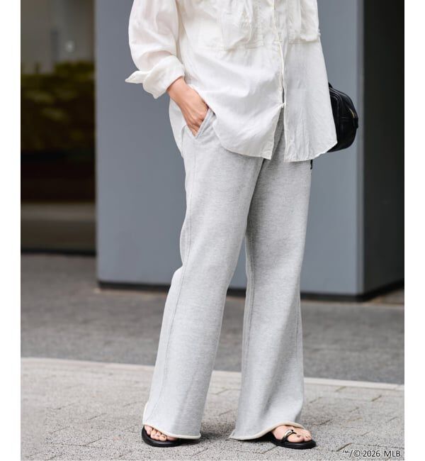 FRAMeWORK「≪予約≫MEAN MACHINE AGE MLB 別注SLACKS SWEATパンツ」|その他|