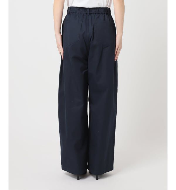 U by SPICK&SPAN「《追加予約》ルーズタックチノパンツ」|チノ|