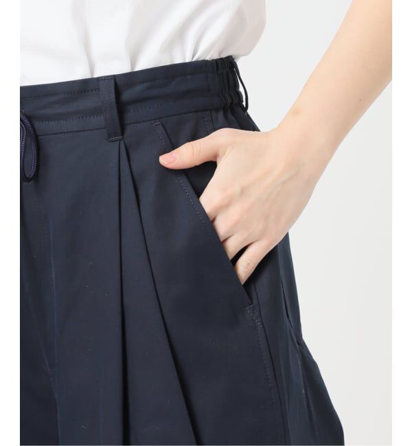 U by SPICK&SPAN「《追加予約》ルーズタックチノパンツ」|チノ|