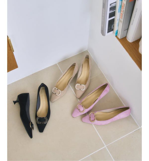  「3.5cmオーバルパーツパンプス」|パンプス|