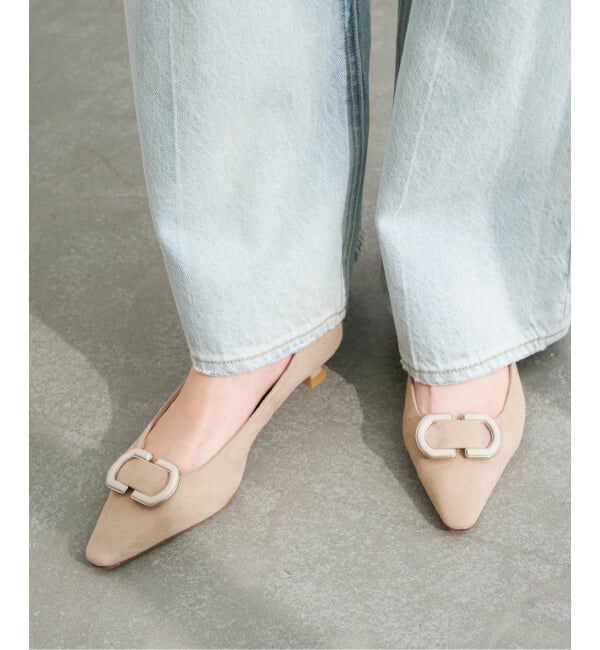  「3.5cmオーバルパーツパンプス」|パンプス|