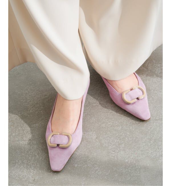  「3.5cmオーバルパーツパンプス」|パンプス|