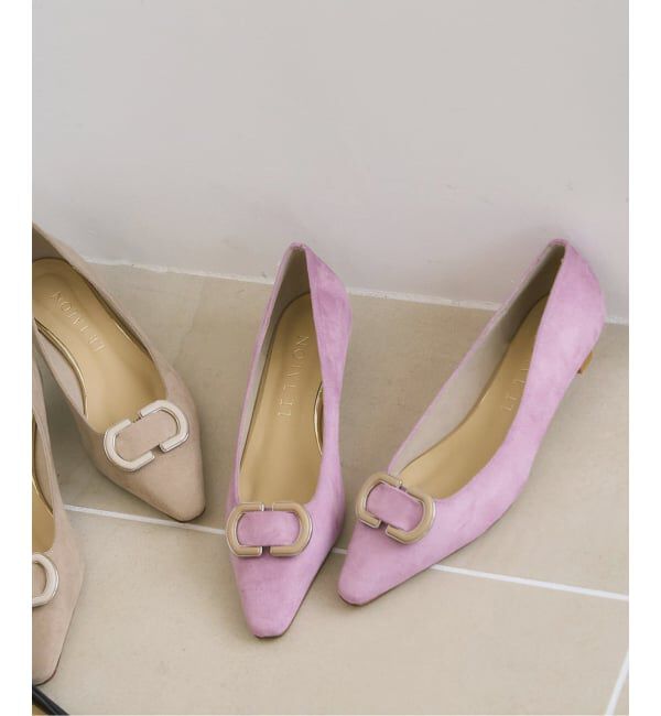  「3.5cmオーバルパーツパンプス」|パンプス|