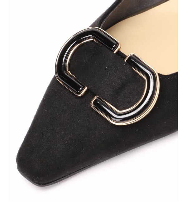  「3.5cmオーバルパーツパンプス」|パンプス|