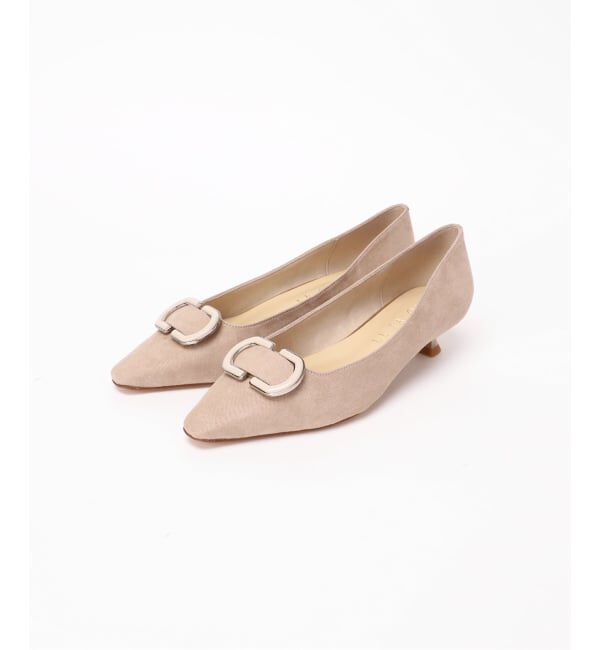  「3.5cmオーバルパーツパンプス」|パンプス|