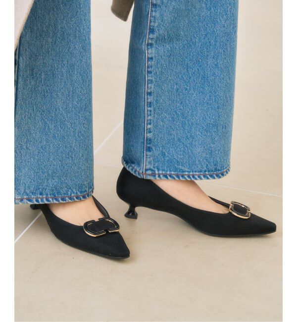  「3.5cmオーバルパーツパンプス」|パンプス|