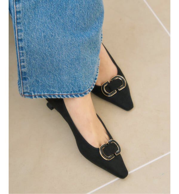  「3.5cmオーバルパーツパンプス」|パンプス|