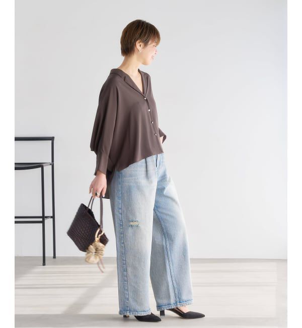  「5cmポインテッドサイドオープンパンプス」|パンプス|