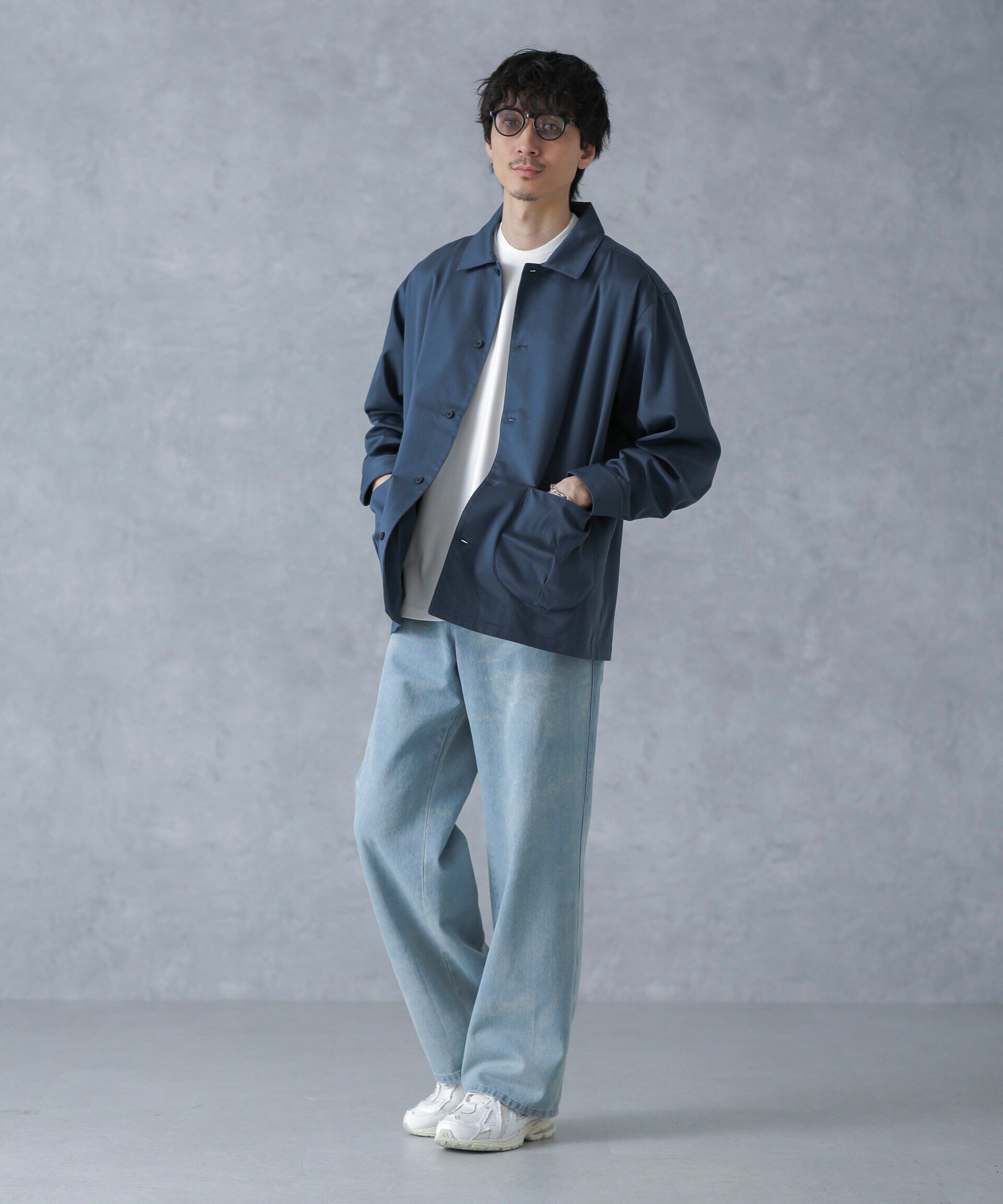 nano･universe「ジャケT(R)プレミアム クルーネック 半袖」|Tシャツ・カットソー|