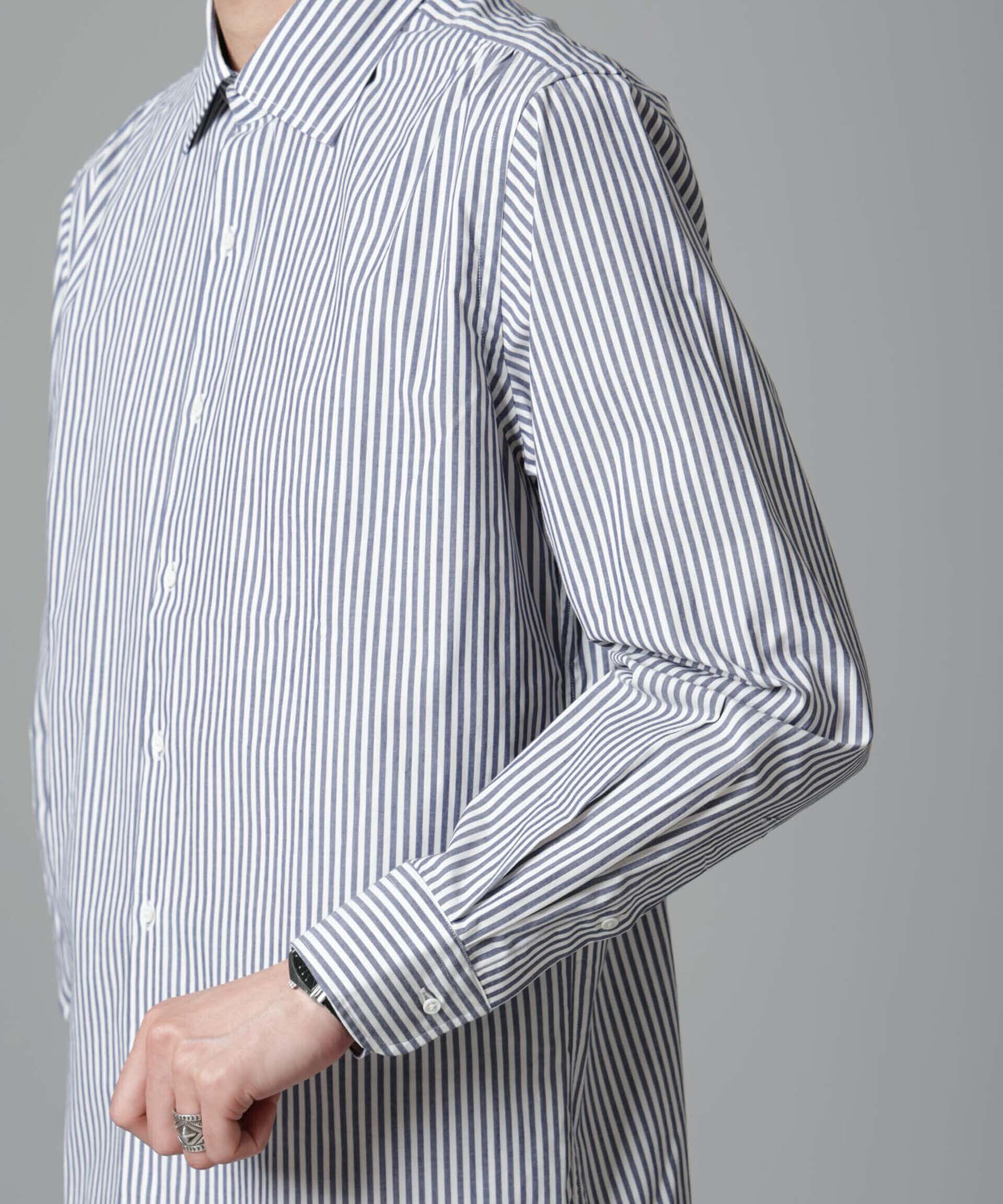 nano･universe「「N SHIRTS」AntiSoaked(R)汗染み防止セミワイドカラーシャツ長袖」|シャツ・ブラウス|