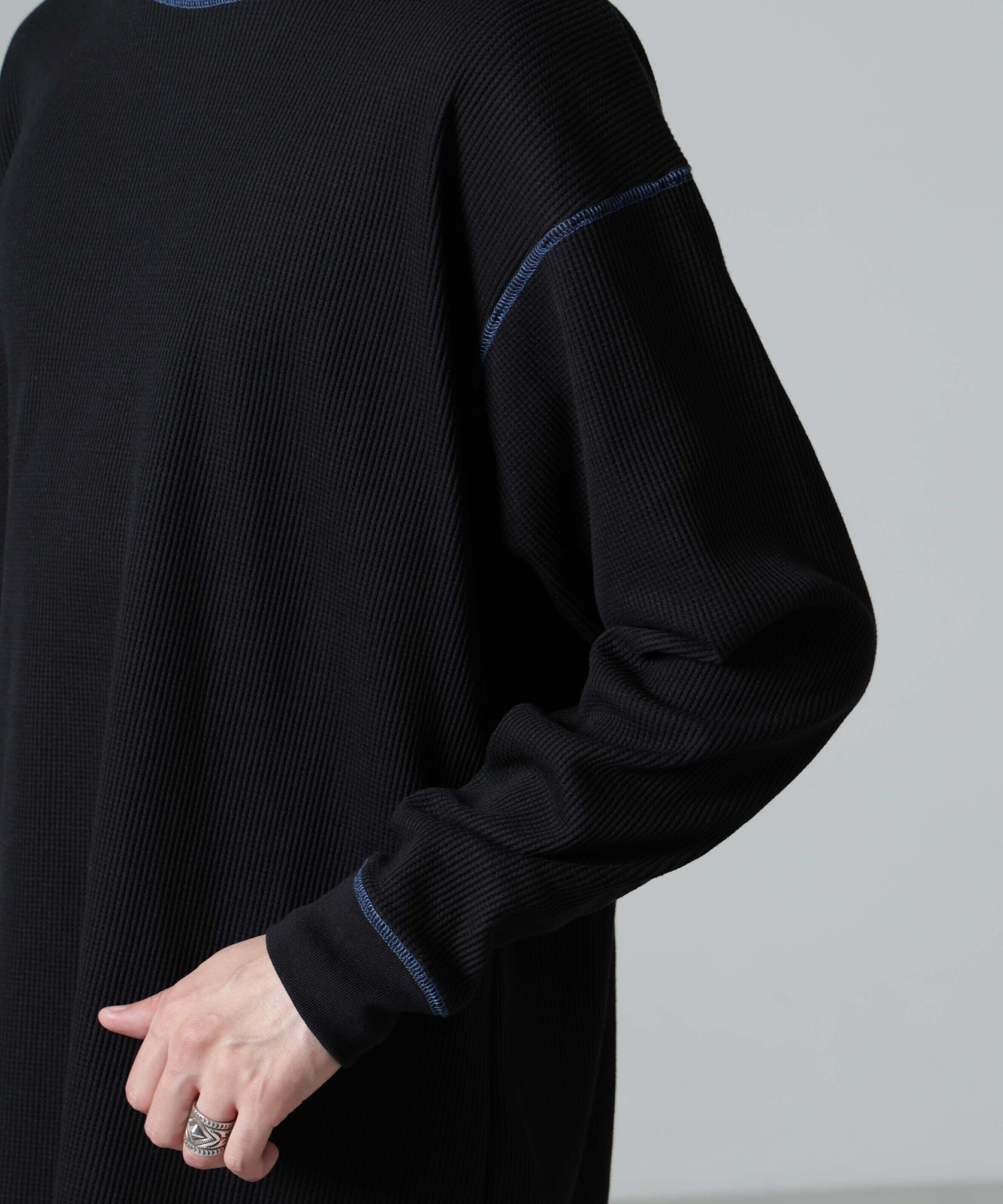 nano･universe「ステッチワッフルＴシャツ 長袖」|Tシャツ・カットソー|