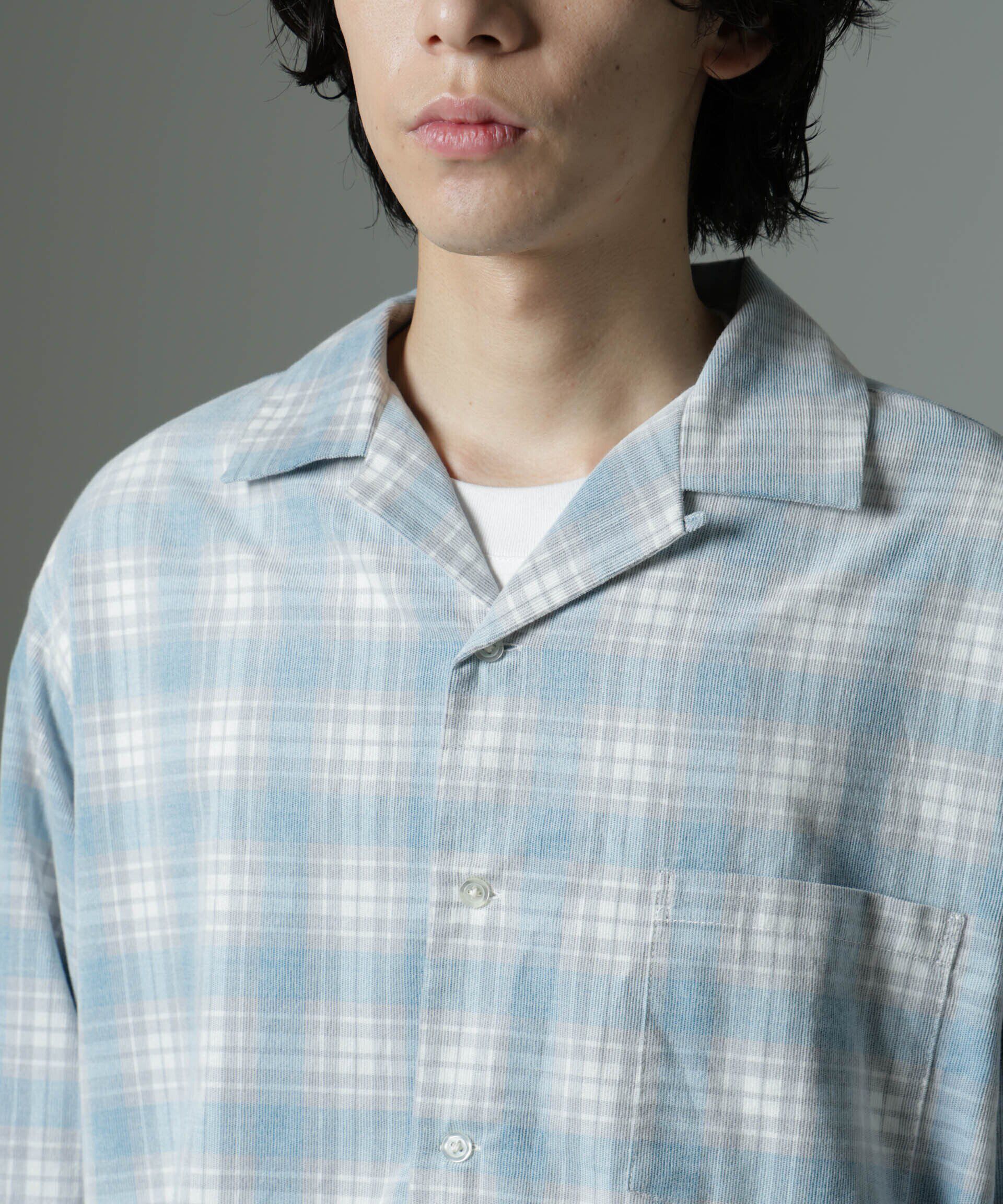 nano･universe「チェックシャツコール」|シャツ・ブラウス|