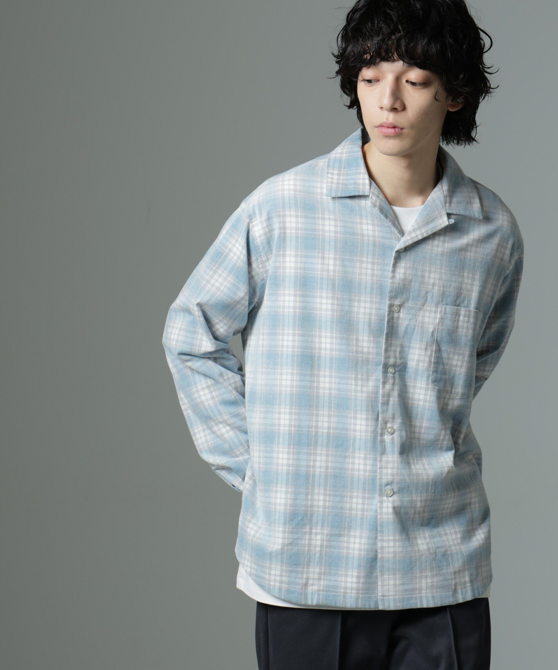 nano･universe「チェックシャツコール」|シャツ・ブラウス|