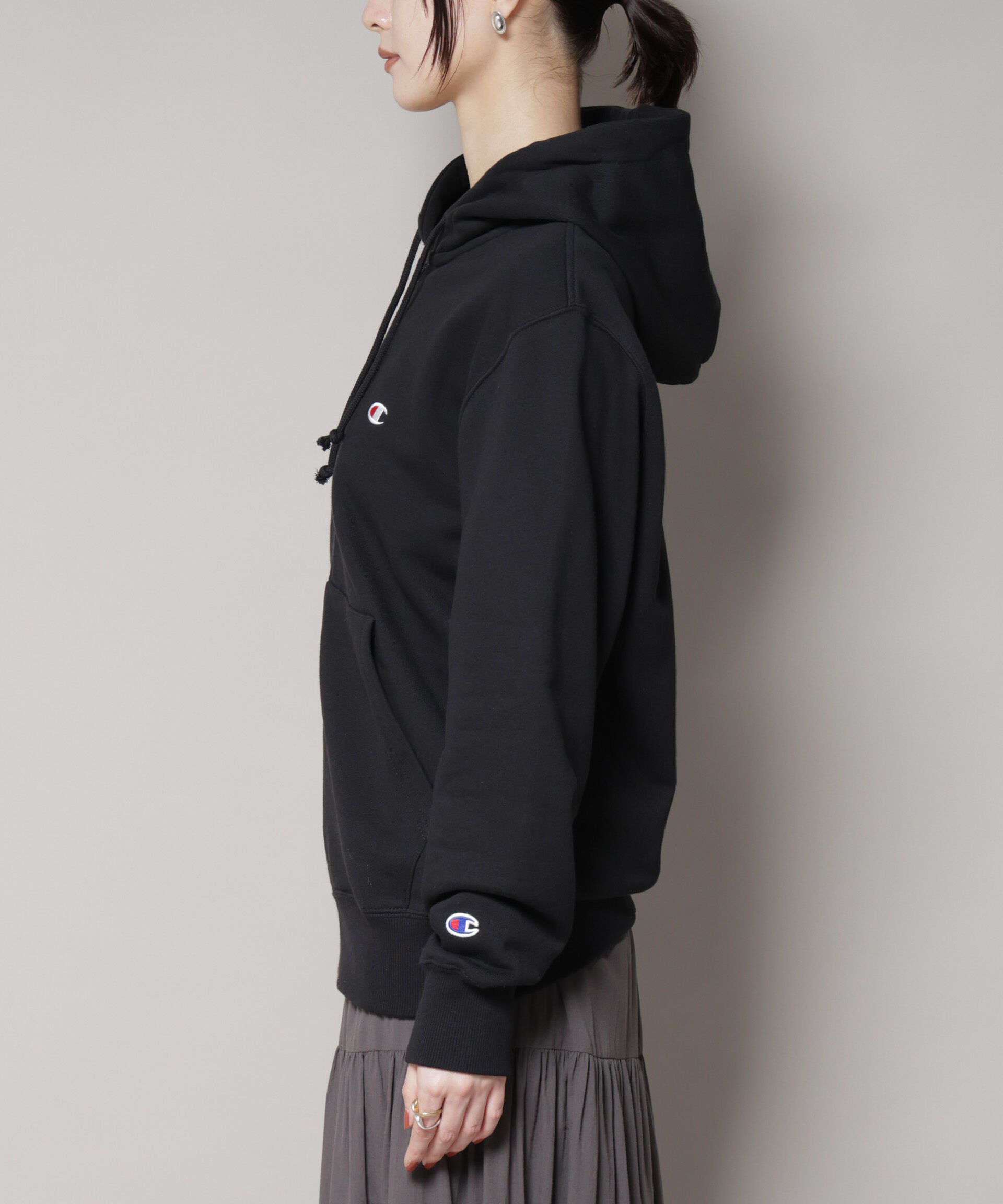 nano･universe「Champion/ZIP HOODED SWEATSHIRT」|Tシャツ・カットソー|
