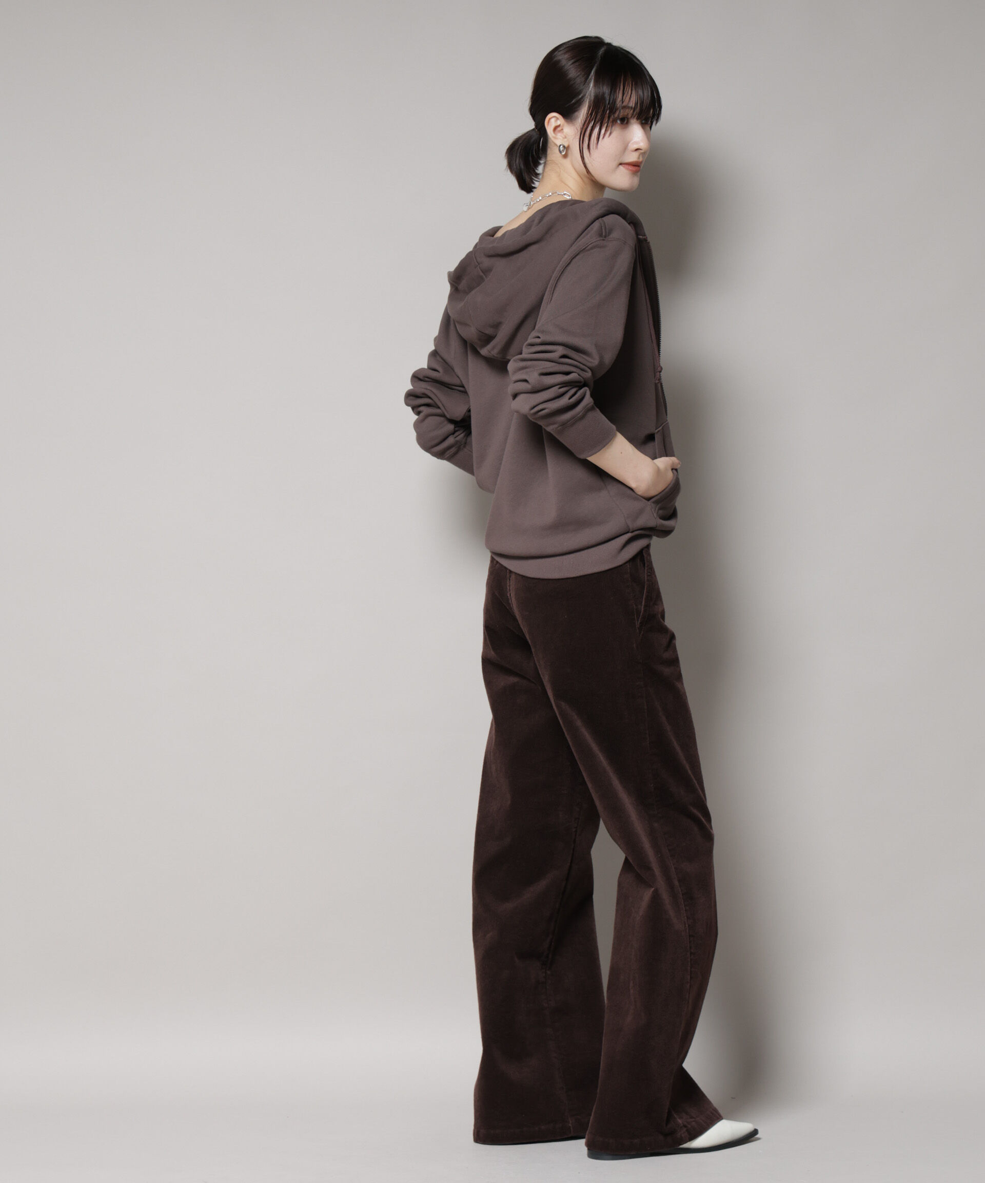 nano･universe「Champion/ZIP HOODED SWEATSHIRT」|Tシャツ・カットソー|