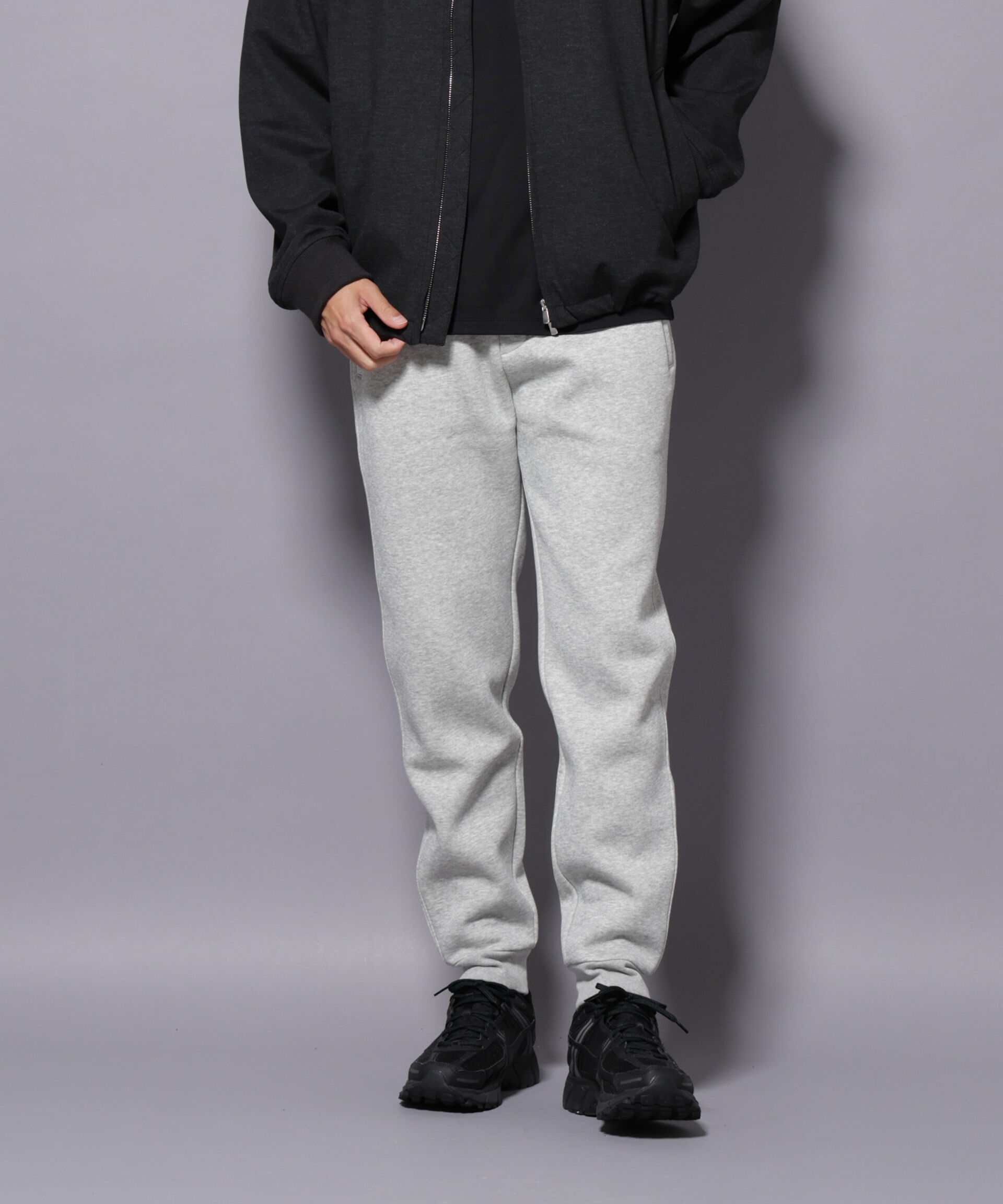 nano･universe「｢NJ/CLUB｣ コアフリース裏起毛ジョガーパンツ」|チノ|