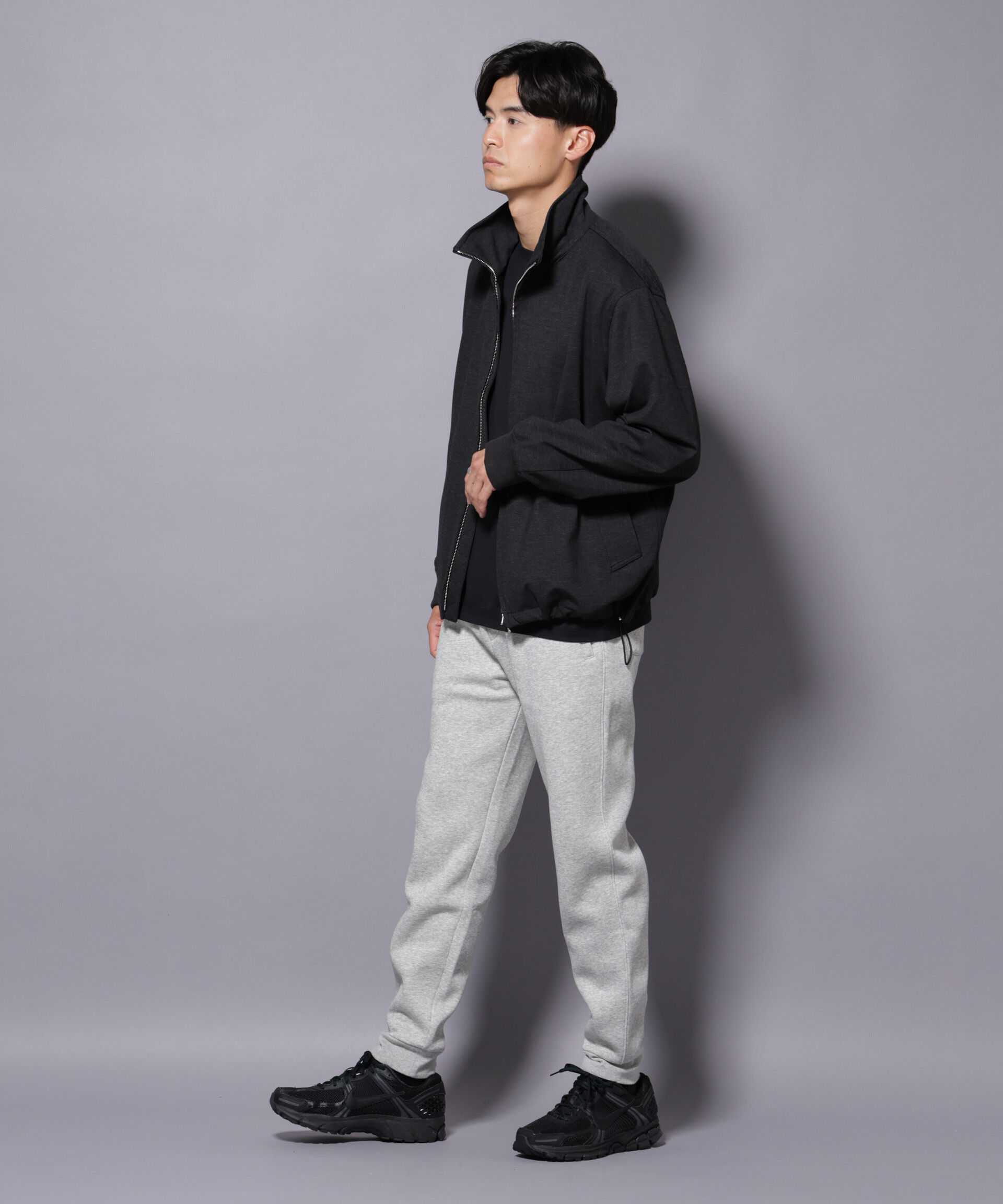 nano･universe「｢NJ/CLUB｣ コアフリース裏起毛ジョガーパンツ」|チノ|