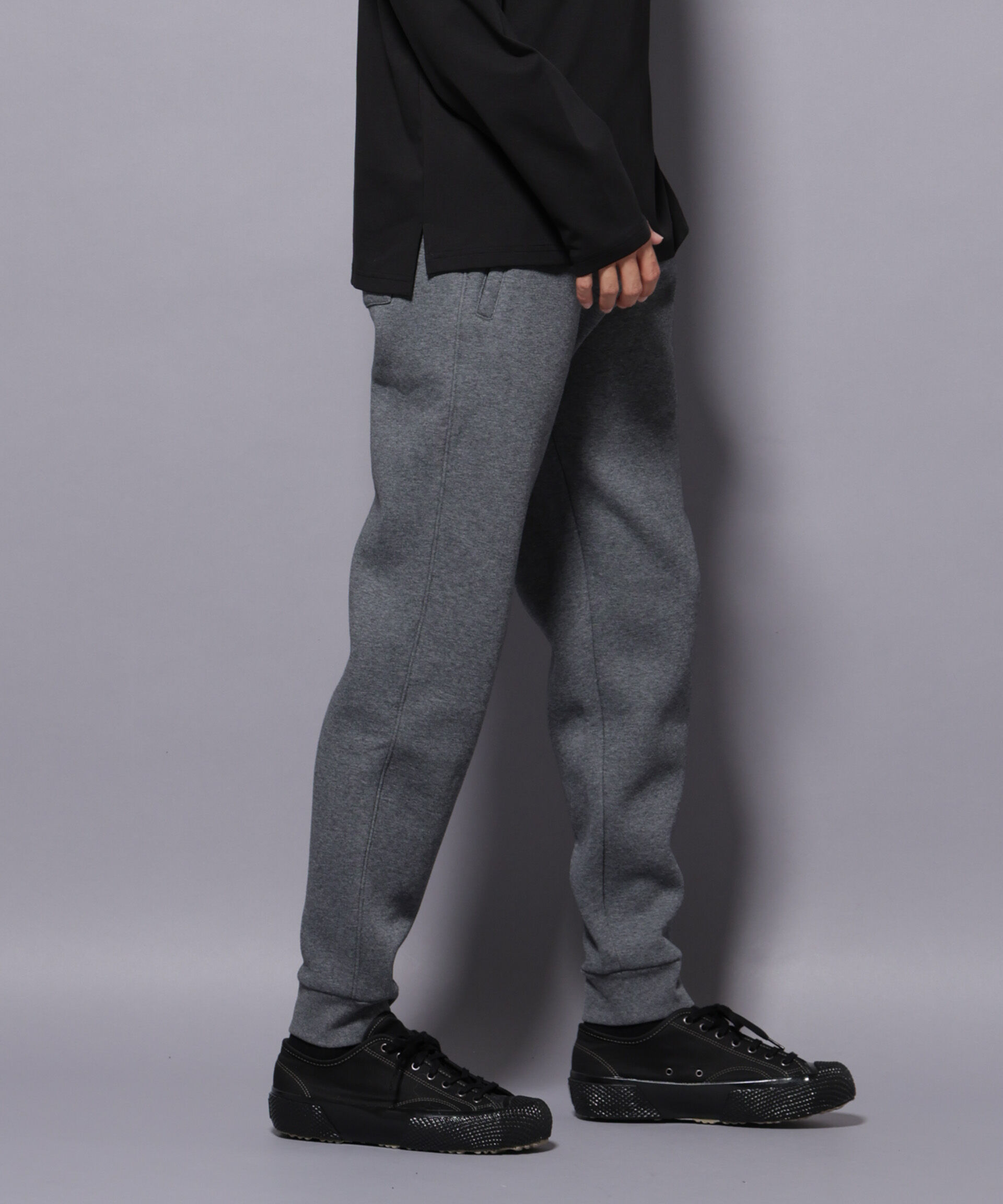 nano･universe「｢NJ/CLUB｣ コアフリース裏起毛ジョガーパンツ」|チノ|