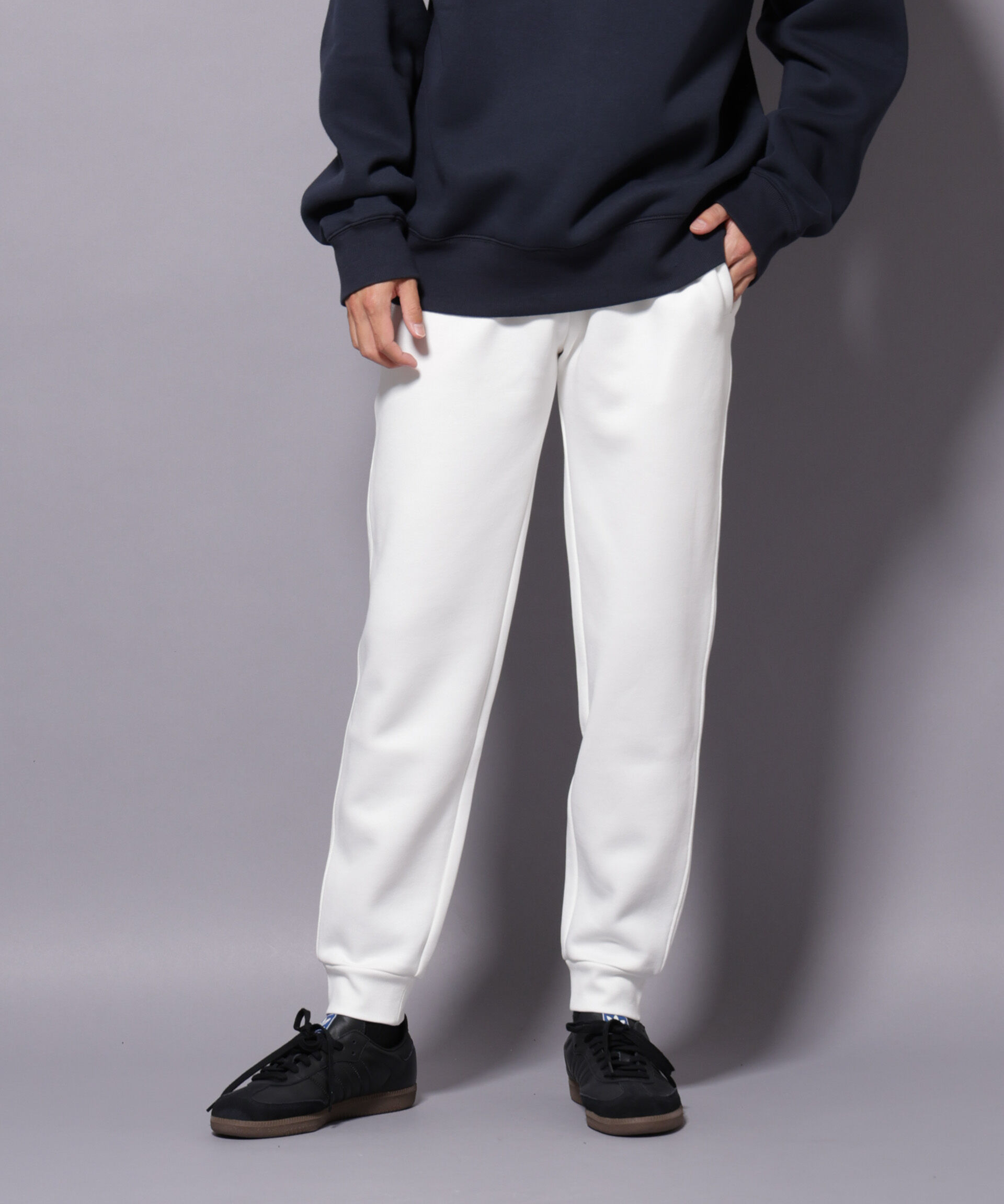 nano･universe「｢NJ/CLUB｣ コアフリース裏起毛ジョガーパンツ」|チノ|