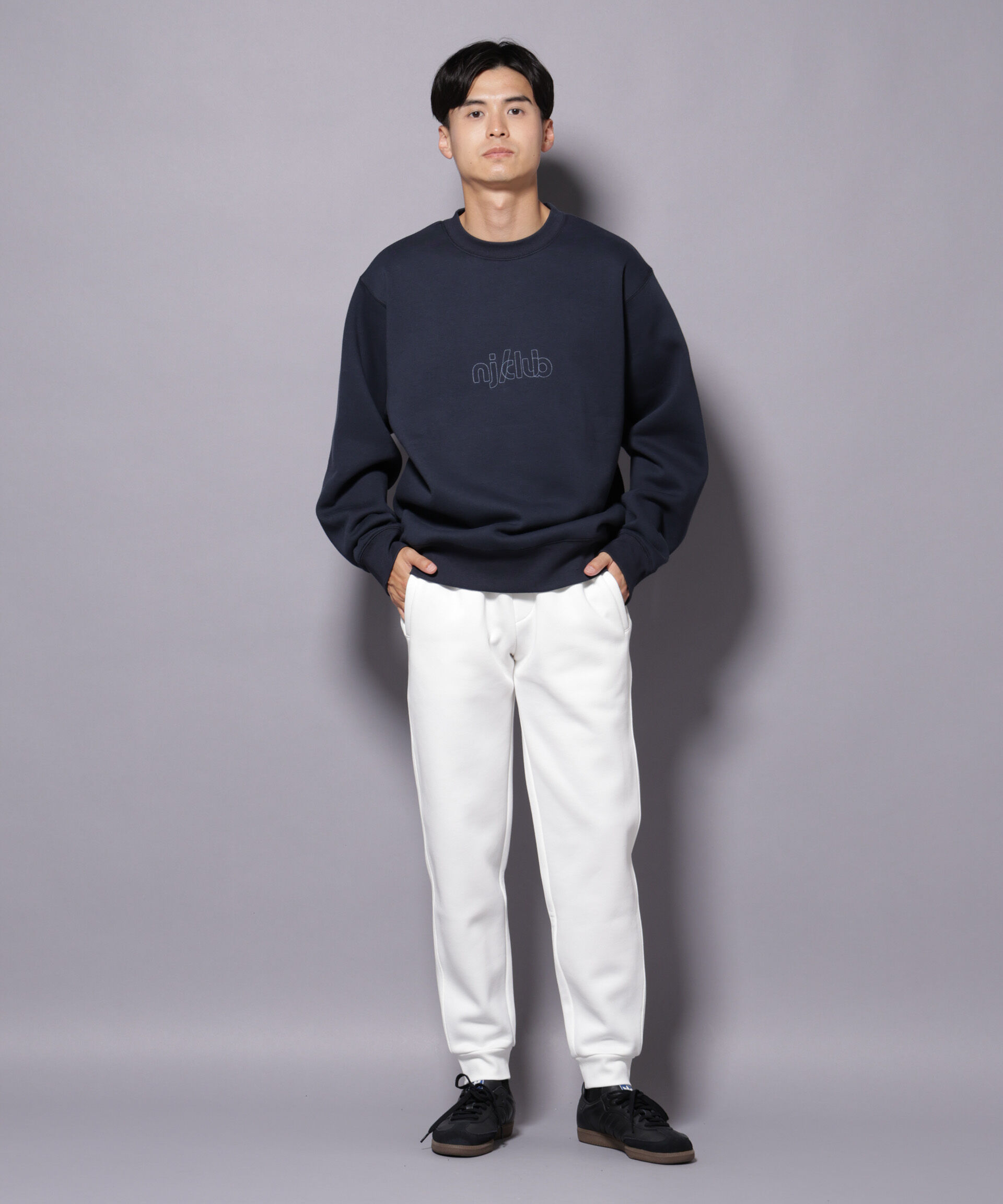 nano･universe「｢NJ/CLUB｣ コアフリース裏起毛ジョガーパンツ」|チノ|