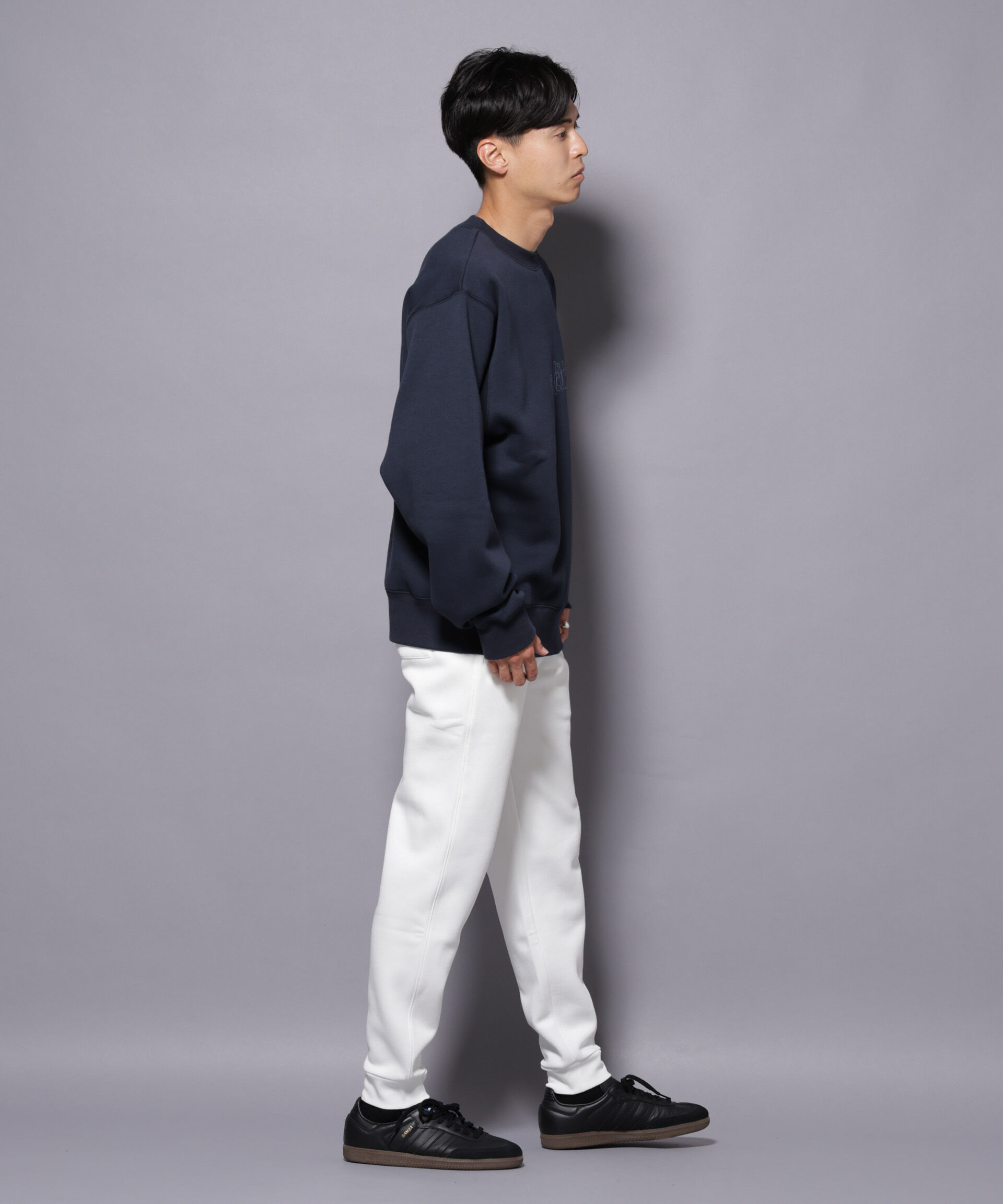 nano･universe「｢NJ/CLUB｣ コアフリース裏起毛ジョガーパンツ」|チノ|