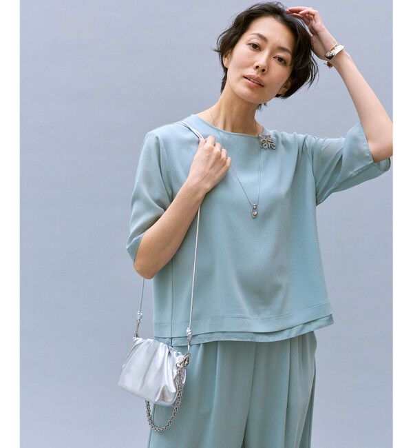 自由区「【カタログ掲載】ストレッチアムンゼン Tブラウス」|Tシャツ・カットソー|