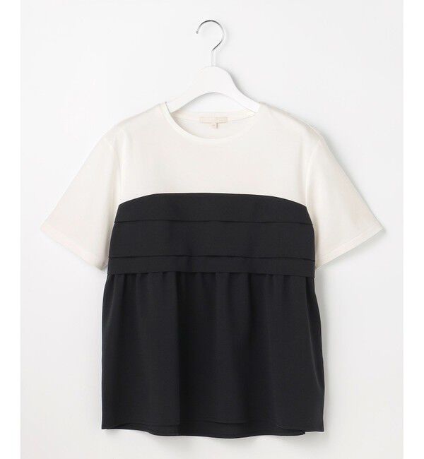 自由区「【カタログ掲載】ビスチェコンビ Tシャツ」|Tシャツ・カットソー|オフ&times;ブラック