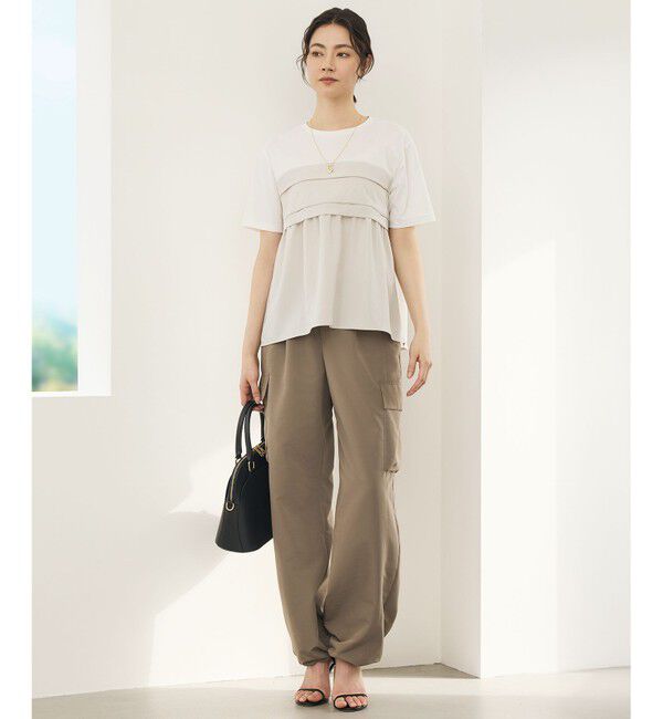 自由区「【カタログ掲載】ビスチェコンビ Tシャツ」|Tシャツ・カットソー|