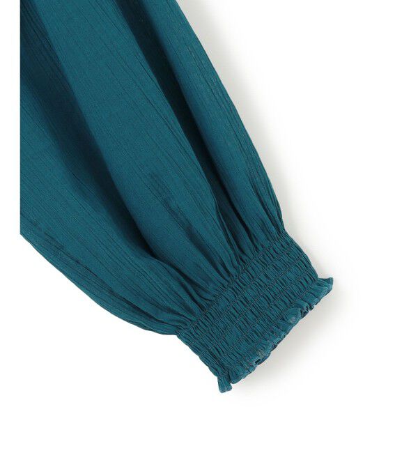 23区「【SLOW/一部店舗限定】コットンクレープ ブラウス」|シャツ・ブラウス|