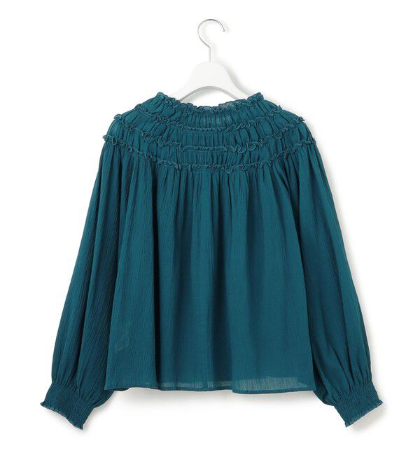 23区「【SLOW/一部店舗限定】コットンクレープ ブラウス」|シャツ・ブラウス|