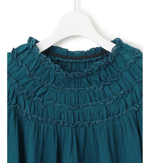 23区「【SLOW/一部店舗限定】コットンクレープ ブラウス」|シャツ・ブラウス|