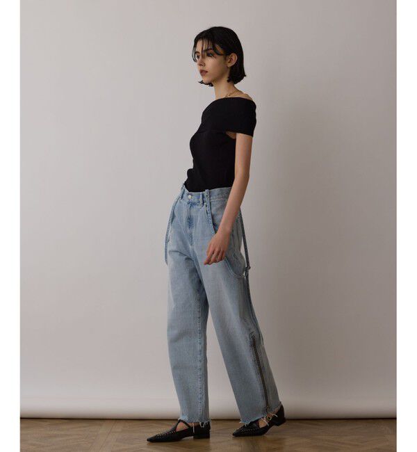 Diagram「サス付zipデニムパンツ」|デニム|