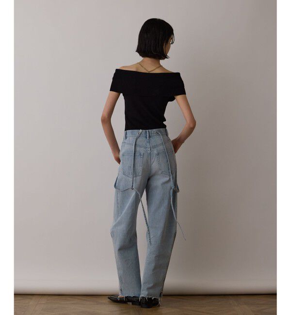 Diagram「サス付zipデニムパンツ」|デニム|