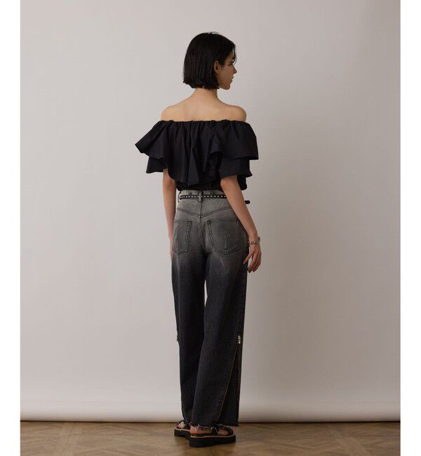 Diagram「サス付zipデニムパンツ」|デニム|