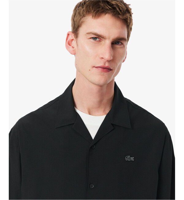 LACOSTE「ブレイサブルオープンネックシャツ」|シャツ・ブラウス|