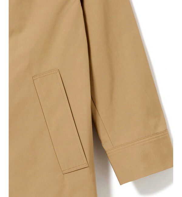 LACOSTE「ダブルカラーロングスプリングコート」|ステンカラーコート|