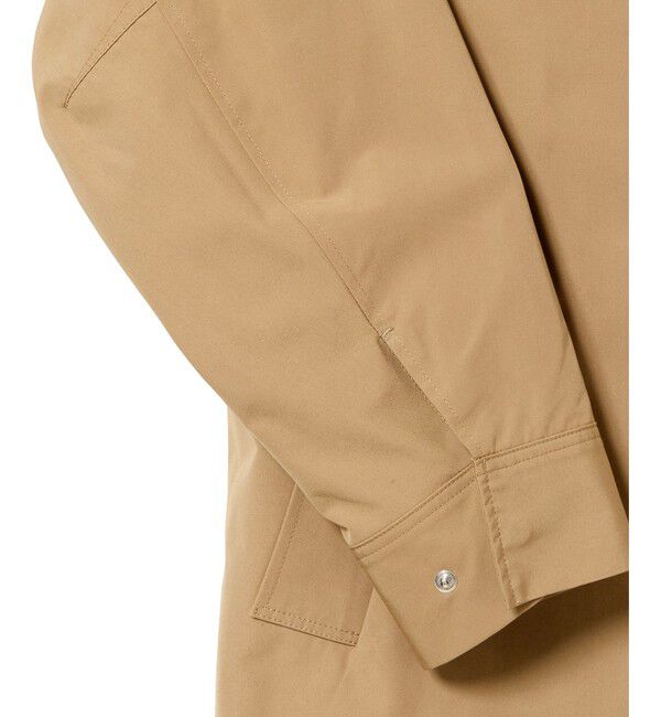 LACOSTE「ダブルカラーロングスプリングコート」|ステンカラーコート|