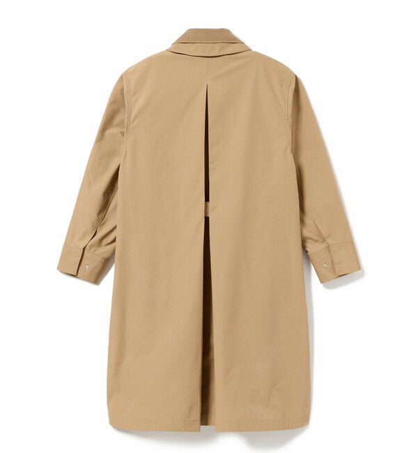 LACOSTE「ダブルカラーロングスプリングコート」|ステンカラーコート|
