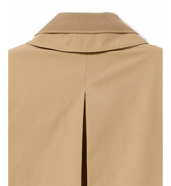 LACOSTE「ダブルカラーロングスプリングコート」|ステンカラーコート|