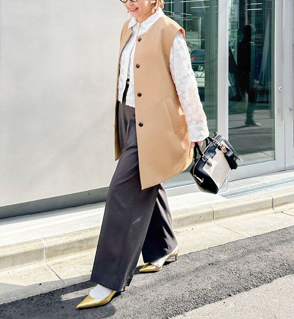 NOLLEY'S「ウォッシャブル撥水トリプルクロスジレ」|ベスト・ジレ|