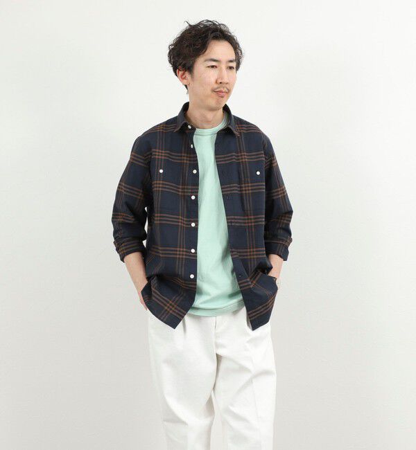 NOLLEY'S goodman「ダブルポケットオーバーシャツ 26SS」|シャツ・ブラウス|