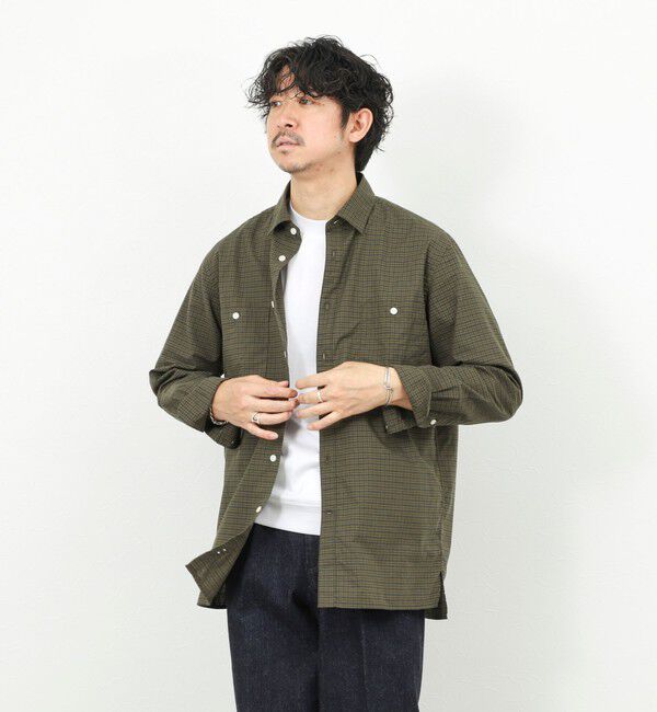 NOLLEY'S goodman「ダブルポケットオーバーシャツ 26SS」|シャツ・ブラウス|