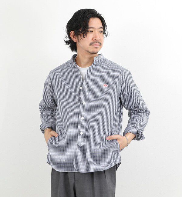 NOLLEY'S goodman「【DANTON/ダントン】DT-B0280OXP BAND COLLAR SHIRT LS 26SS」|シャツ・ブラウス|