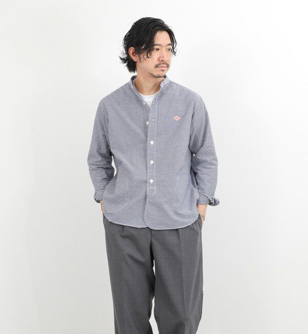 NOLLEY'S goodman「【DANTON/ダントン】DT-B0280OXP BAND COLLAR SHIRT LS 26SS」|シャツ・ブラウス|