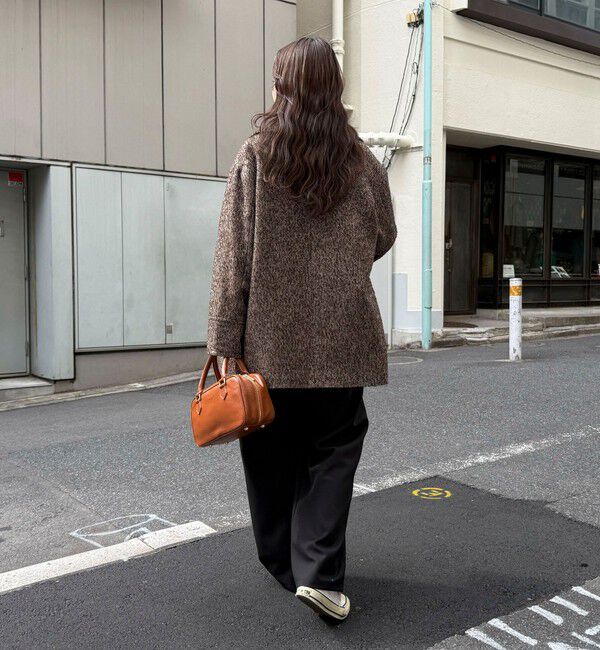 fredy emue「【リバイバル/新色追加】ウール混ミドル丈Pコート」|ピーコート|