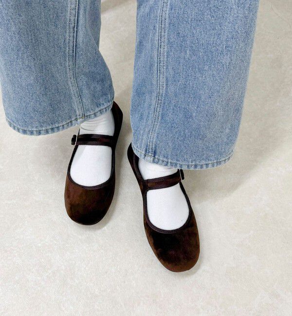 fredy emue「【O&rsquo;Kyti/オキティ】ベロアメリージェーン」|ローファー|